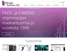 Tablet Screenshot of designsystems.fi